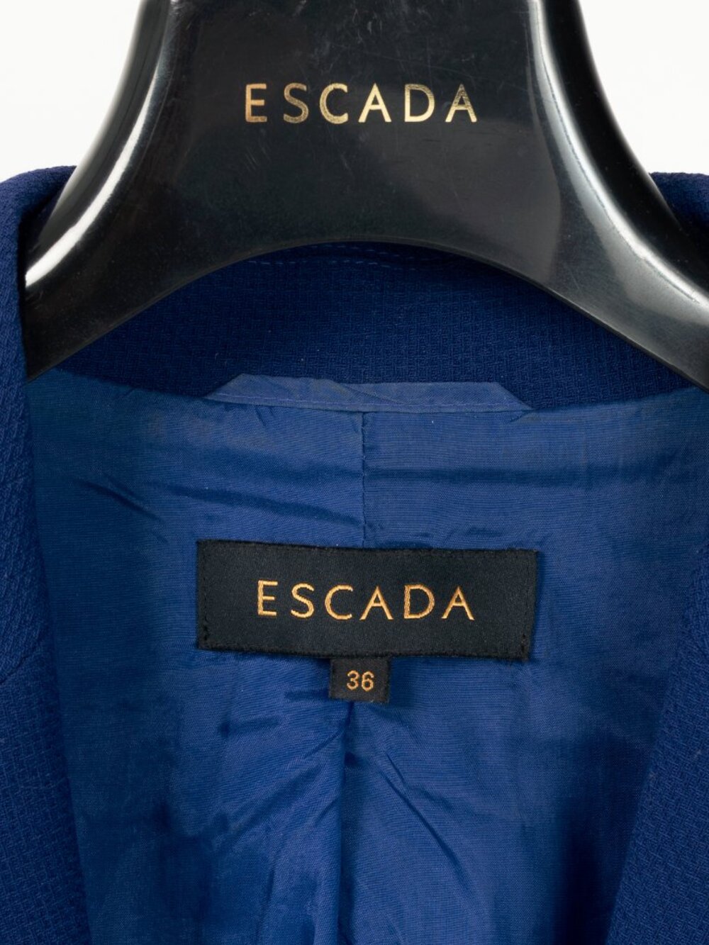 Escada Brikena Ink Wool-Pique Blazer - Picture 8 of 11